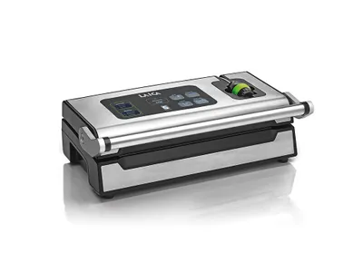 Produktbild von Laica VT3240 XPro Professionelle Vakuummaschine 900mbar Doppelpumpe Schwarz Silber