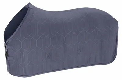 Produktbild von Eskadron Platinum Abschwitzdecke " FLEECE STAMP " Größe - 135cm Farbe - slate blue