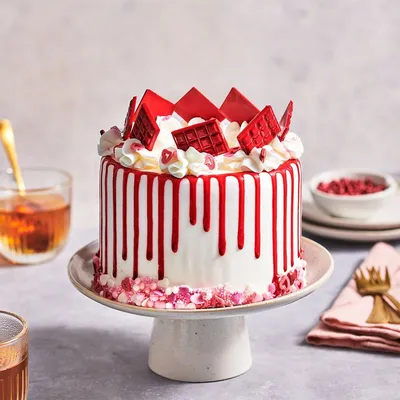Produktbild von Funcakes Cake Drip Rot 180g