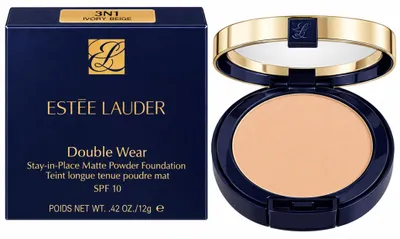 Produktbild von Estée Lauder Double Wear Stay-in-Place Matte Powder Foundation SPF 10, Kapsel, Pulver, Universal, Mittel, Neutral, 3N1