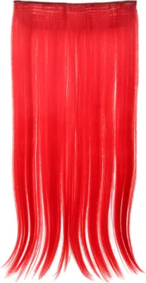 Produktbild von WIG ME UP Haarteil Extension breit 5 Clips glatt Neonrot YZF-3177-TF2316
