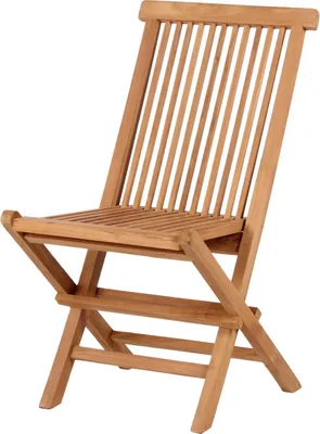 Produktbild von Teakholz Klappsessel - bene living - Langton (ohne Armlehnen)