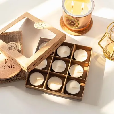 Immagine prodotto di Candele profumate Flagolie, confezione da 9 pezzi