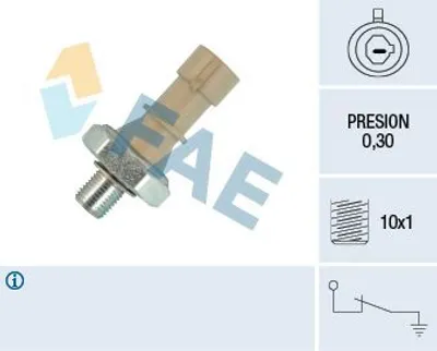 Produktbild von FAE 12437 Öldruckschalter Öldrucksensor für OPEL Astra H Caravan (A04) Astra H Schrägheck (A04) Astra H GTC (A04) Astra H TwinTop (A04)