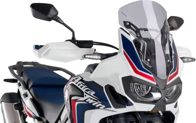 Image de PUIG écran sport fumé transparent 415x290mm pour Honda