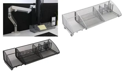 Image de ALBA MESHBOARD N ALBA Stifteköcher "MESHBOARD", Drahtmetall, 9-Fächer schwarz