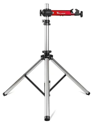 Image de Support de réparation pour vélo, réglable en hauteur, pliable, sans plateau