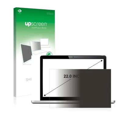 Produktbild von upscreen Blickschutzfilter für Notebooks mit 55.9 cm (22 Zoll) Displays 475 x 297 mm Anti-Spy Privacy Filter Sichtschutz Blaulicht-Schutz