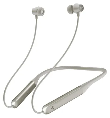 Produktbild von TruSound ANC Neckband Earbuds Bluetooth 28h Laufzeit USB-C Aktive Geräuschunterdrückung Grau