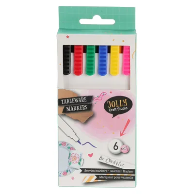 Image de Crayons Porselein, 6 pcs.