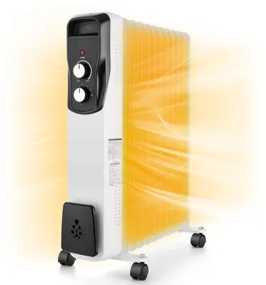 Immagine prodotto di Riscaldatore ad olio Nictemaw, 2500W, riscaldatore elettrico a risparmio energetico, radiatore
