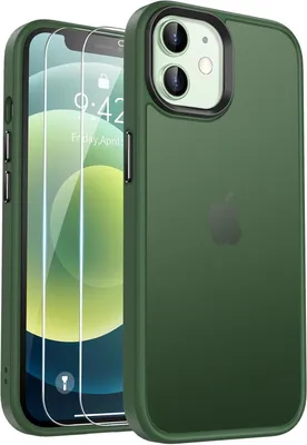 Immagine prodotto di Custodia per iPhone 12 Pro Custodia protettiva antiurto Verde