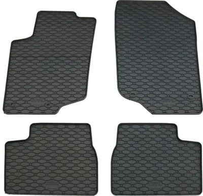 Produktbild von Rigum Gummi Fußmatten Set für Peugeot 207, Bj. 2006-