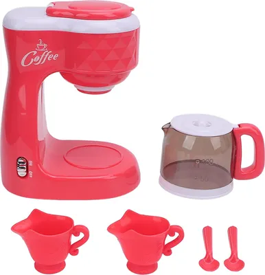 Produktbild von Kaffeemaschine-Maschinen-Spielzeug, realistisches Rollenspiel-Spielset, Kinder-Spielküchenspielzeug