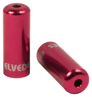 Produktbild von ELVEDES -Kabelhut 4,2 mm Aluminiumrot (10st)