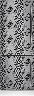 Produktbild von Aufkleber Kühlschrankmagnete Dekoration Kühlschrankfolie 60x190 cm - Dreiecke.