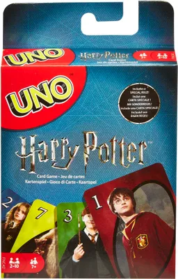 Produktbild von Mattel Games UNO Harry Potter, Kartenspiel, Kinderspiel, Gesellschaftsspiel