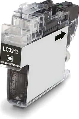 Produktbild von Tintenpatrone schwarz für Brother DCP J572DW/772DW/774DW #LC-3213BK