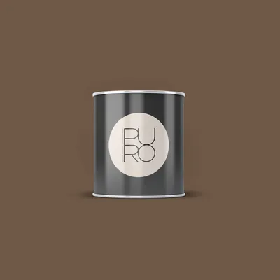 Produktbild von Wandfarbe Braun | PURO Relaxed Brown | Innendispersion Hohe Farbintensität | 5 Liter