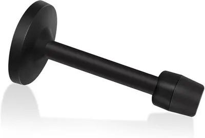 Produktbild von Famanu Türstopper Robuste Wandmontage - Schwarz 10 cm