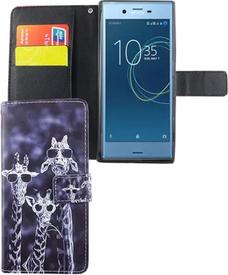 Produktbild von Handyhülle Tasche für Handy Sony Xperia XZs 3 Giraffen