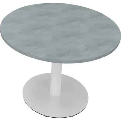 Produktbild von Bespr.ti. Rund Tellerfuß Rund 1000xH720 ws/Beton