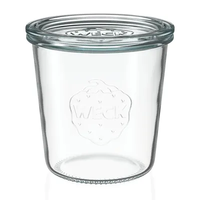 Produktbild von Weck - Sturzglas mit Deckel, 580 ml, 742, 6 Stück