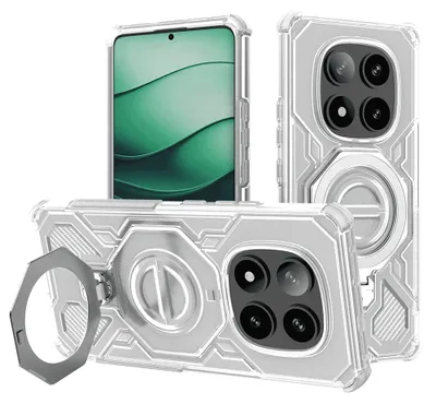 Obrázok produktu pre Techsuit - Carbon Shield PRO ochranný obal na Xiaomi Redmi Note 14 Pro+ 5G - biely priehľadný