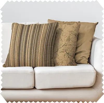 Produktbild von novely® 3er-SET DEKOKISSEN MALCHIN - Kuschelweiche Sofakissen - Kissenbezug für Zierkissen in 40x40 cm - Farbe: 03 Beige | Ausführung: nur Bezüge (ohne Füllung)