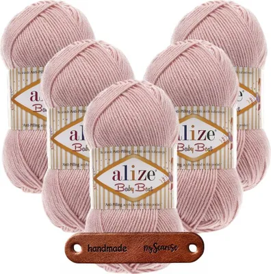 Produktbild von 5 x ALIZE Baby Best 161 Powder mit Label