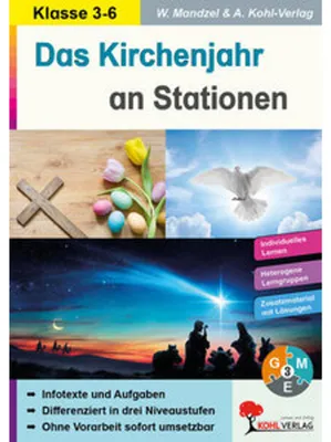Obrázok produktu pre Das Kirchenjahr an Stationen