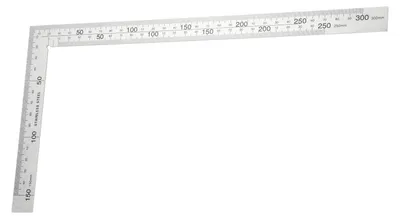 Präzisionswinkel 30,5 cm 90° Edelstahl L-Form für Zimmerei