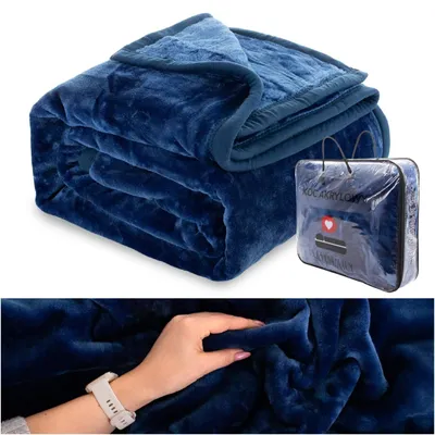 Produktbild von Łóżkoholicy YASEMIN Kuscheldecke 160x200 Warm Einfarbig