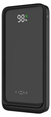 Obrázok produktu pre Powerbank 10000mAh, 22,5W USB-C PD, 2x USB-A s LCD displejom, Fixed Zen2, čierna