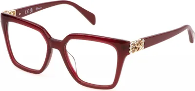 Produktbild von Blumarine VBM851S Rosso opalino lucido 52/17/135 Damen Brillen