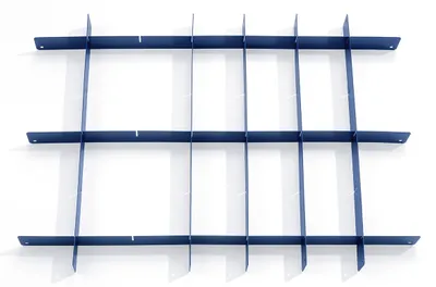 Produktbild von Schubladeneinteiler, blau - Set, für Werkstattwagen