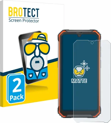 Produktbild von 2x BROTECT Schutzfolie für Blackview BV7200 Displayschutz Displayschutzfolie Folie Matt Entspiegelungsfolie
