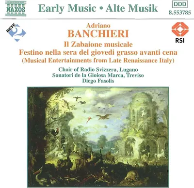 Obrázok produktu pre Adriano Banchieri (1567-1634): Zabaione