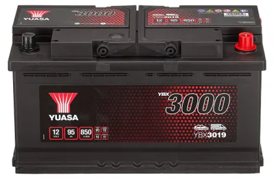Produktbild von YUASA YBX3000 Starterbatterie 12V 95Ah 850A/EN L5 für Auto LKW Batterie