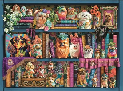 Obrázok produktu pre Vzcne porcelnov teniatka 500 ks puzzle