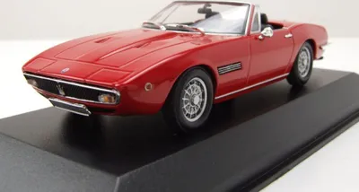 Produktbild von Maxichamps 940123330 Maserati Ghibli Spyder 1969 rot 1:43