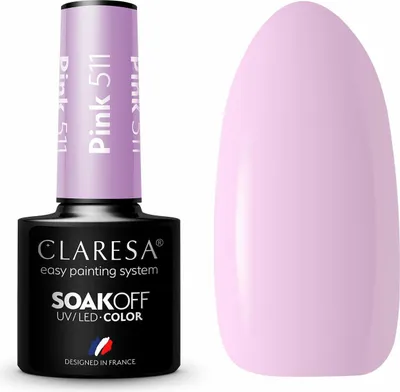 Produktbild von Claresa Hybrid-Nagellack PINK 511 -5g