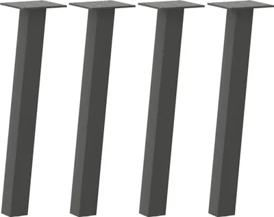 Obrázok produktu pre vidaXL Nohy konferenčného stolíka 4 ks. Antracit 42 cm oceľ