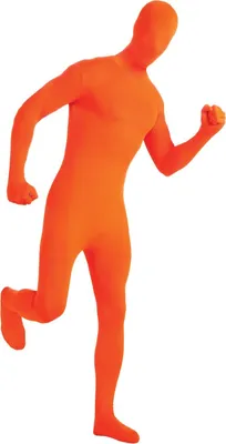 Produktbild von RUBIE'S 2nd Skin Orange Adult, Größe L