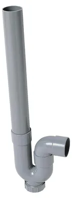 Immagine prodotto di Sifone per lavatrice con uscita orizzontale 40 mm - Wirquin