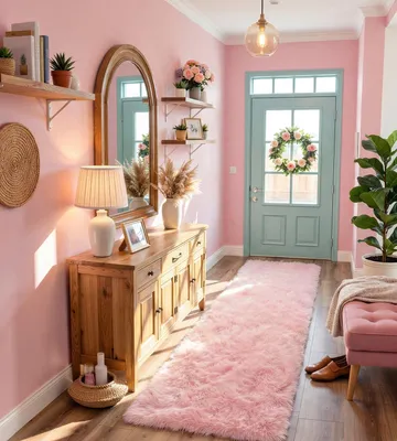 Image de Omgoods - Tapis moderne à poils longs, idéal pour le salon et la chambre
