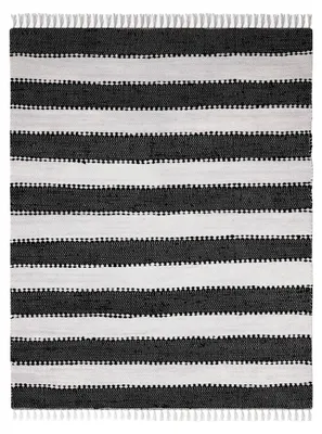 Image de 60x110 cm Tapis de pièce Ashram Schwarz