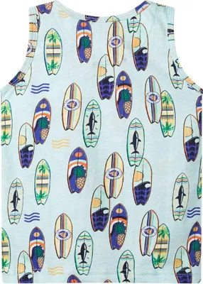 Obrázok produktu pre vidaXL Detské tielko svetlomodré melanžové 140