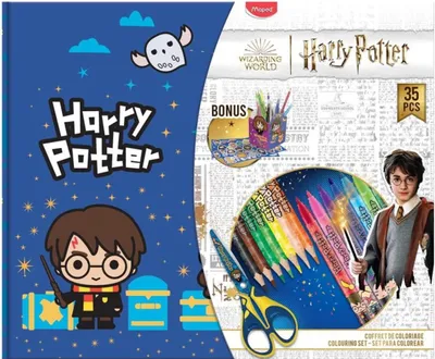 Image de Maped set de dessin HARRY POTTER 35 pièces