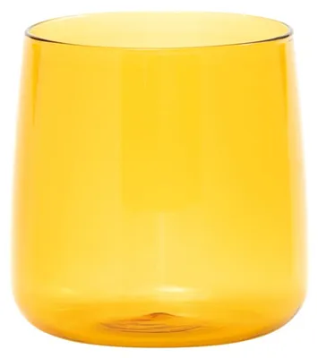 Image de Zafferano Lot De 6 Verres No Bilia En Verre Borosilicaté Travaillé À La Main Couleur Jaune Or Pour Une Table Élégante Et Moderne Design Exclusif